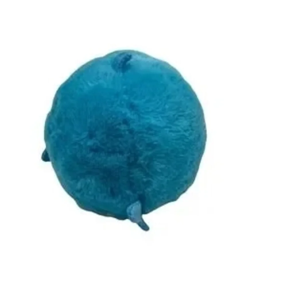 Plush Blue Teal Small Pet Toy - Soft Plush Squeak